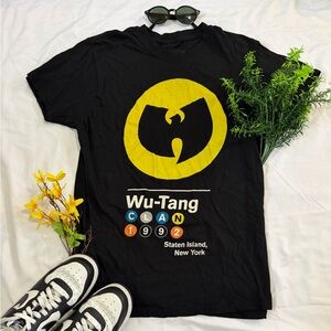 Wu-Tang Clan Large Black T-Shirt - Short Sleeve